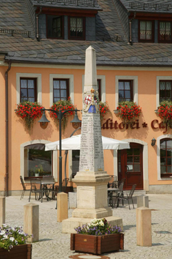 Poštovní milník - Postsäule