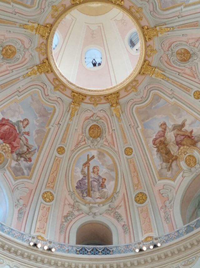 Pohled do kupole Frauenkirche